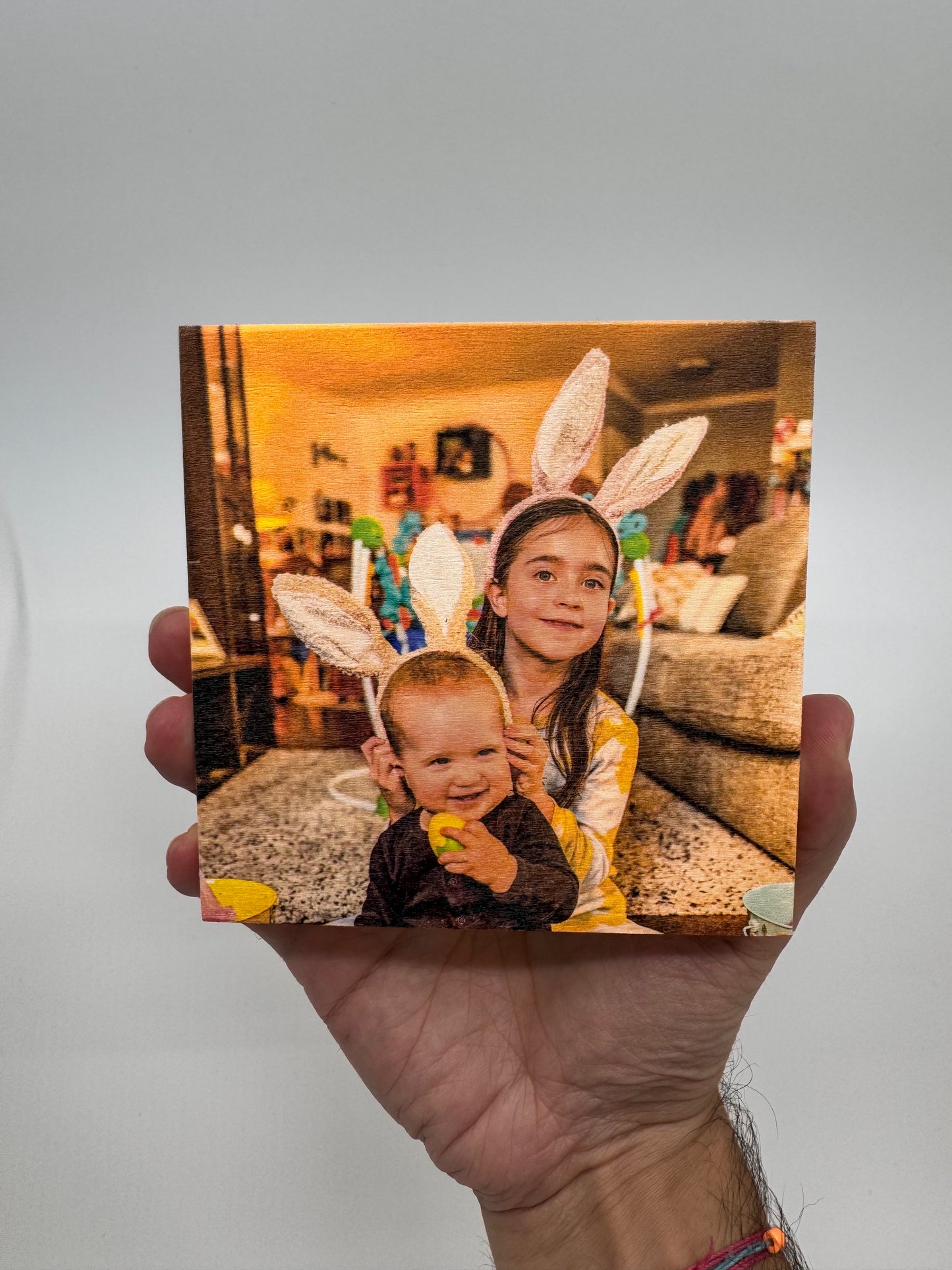 Wooden Photo Tile