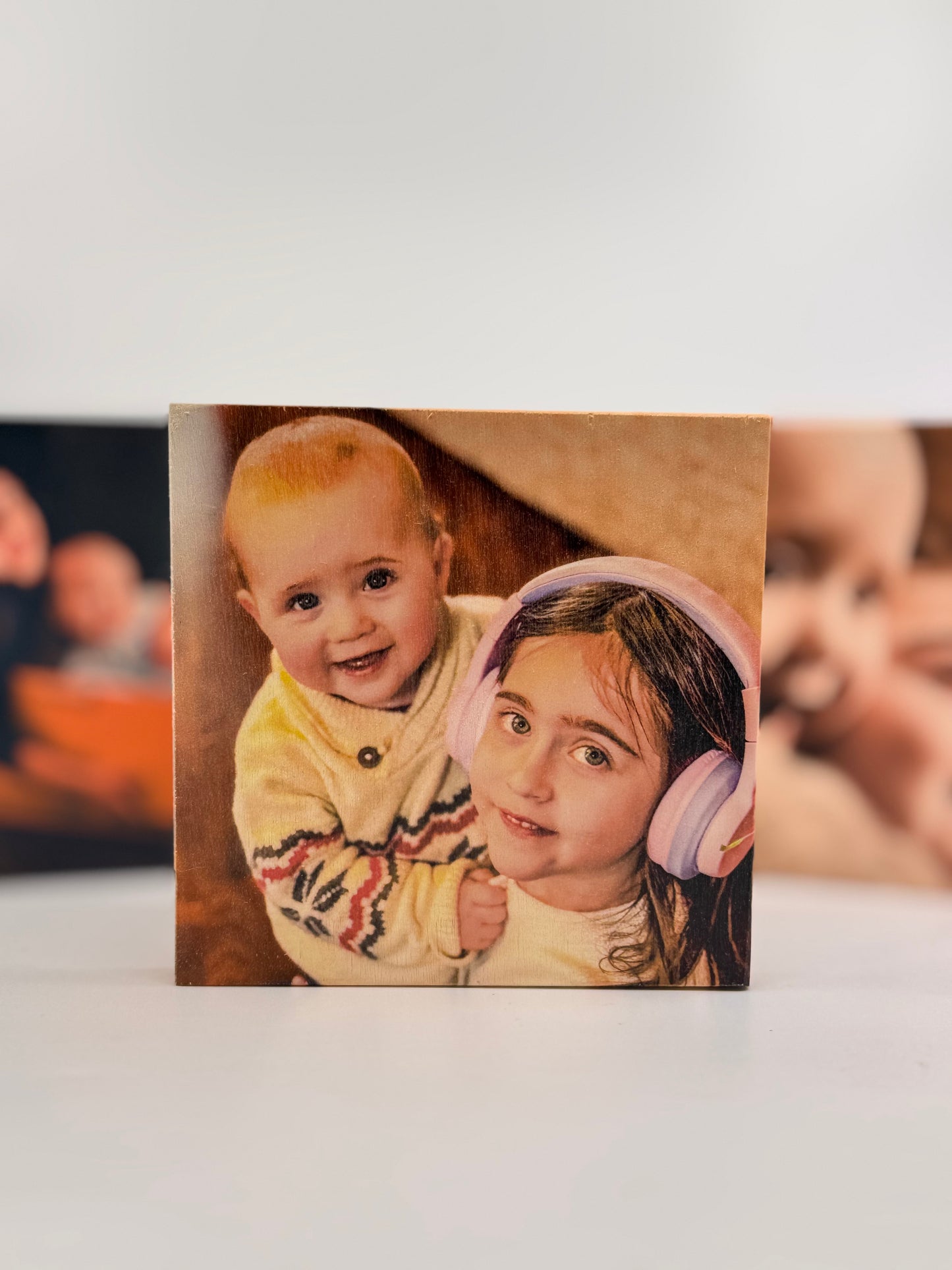 Wooden Photo Tile