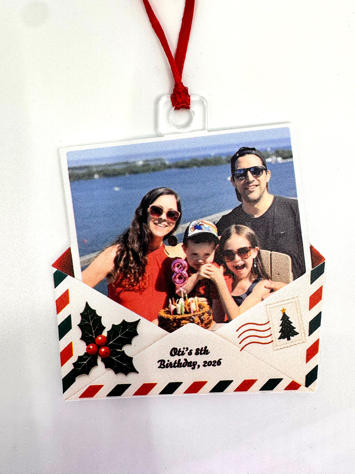 Christmas Letter Ornament