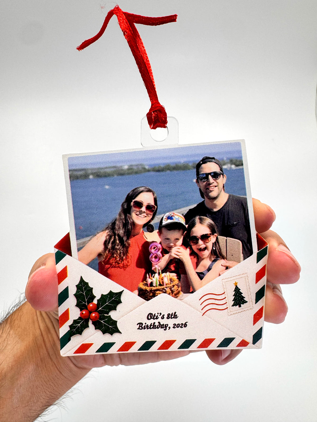 Christmas Letter Ornament