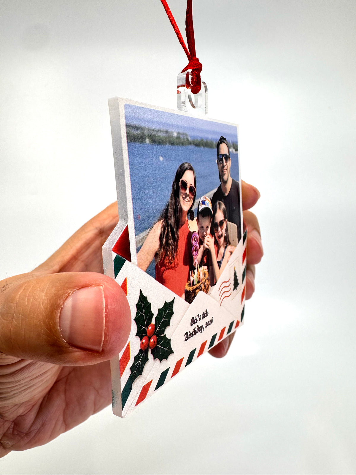 Christmas Letter Ornament