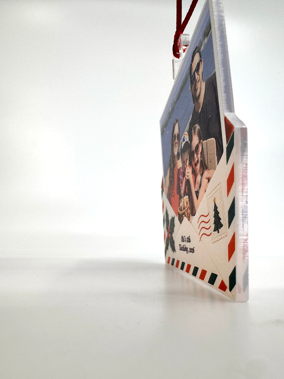 Christmas Letter Ornament