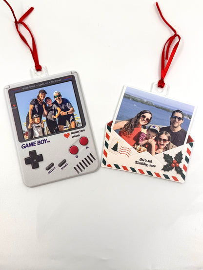 Christmas Letter Ornament