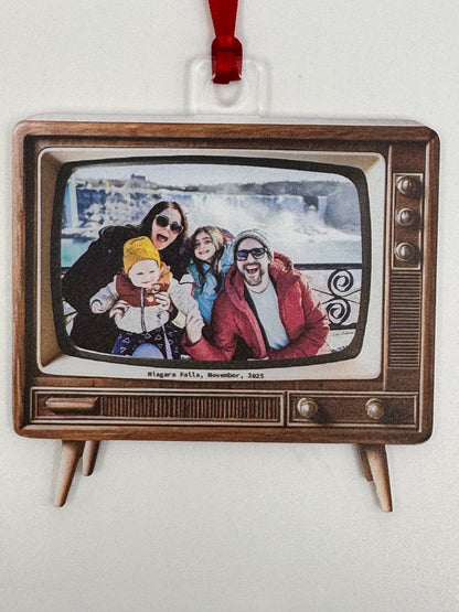 Old TV Ornament