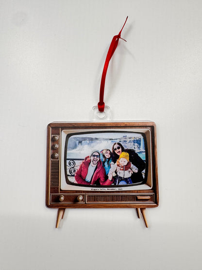 Old TV Ornament